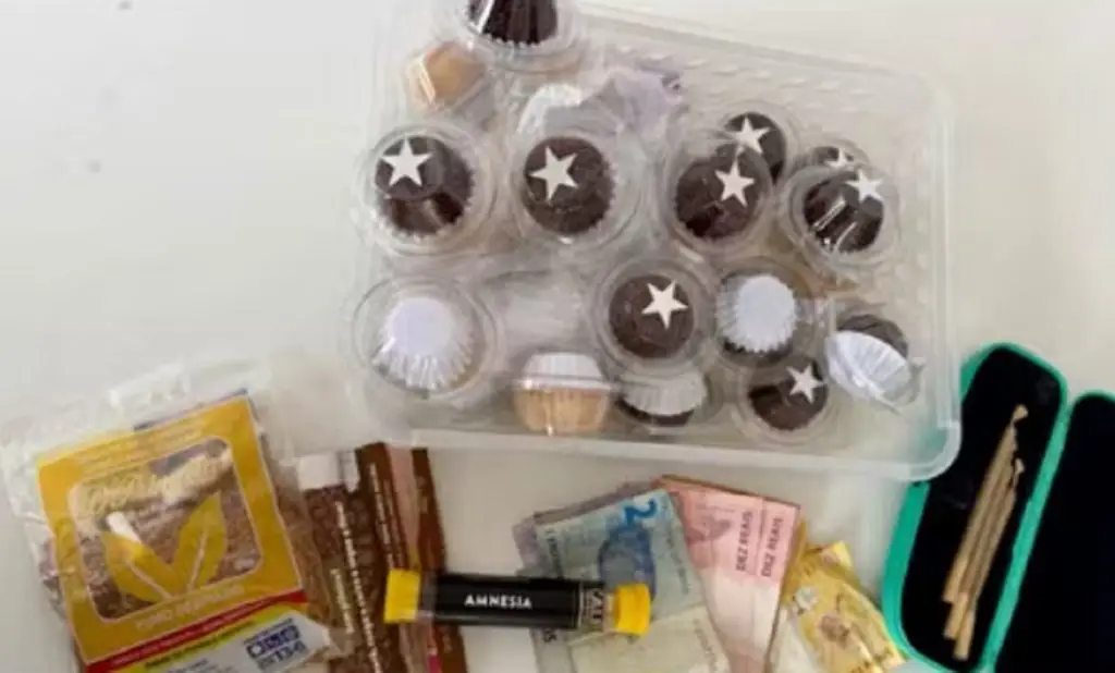 Tráfico: duas mulheres são presas com 'brisadeiros' no pós-carnaval. Imagem: Polícia Militar/Divulgação