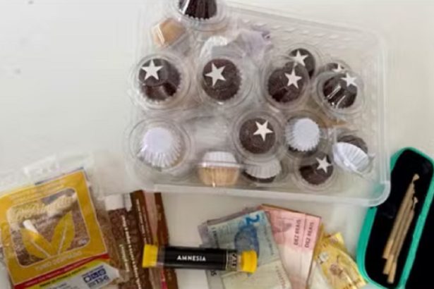 Tráfico: duas mulheres são presas com 'brisadeiros' no pós-carnaval. Imagem: Polícia Militar/Divulgação