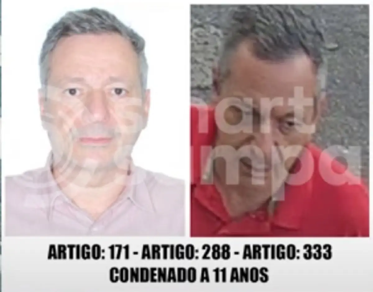 Smart Sampa flagra e GCM prende homem condenado a 11 anos de prisão. Imagem: Smart Sampa Reprodução