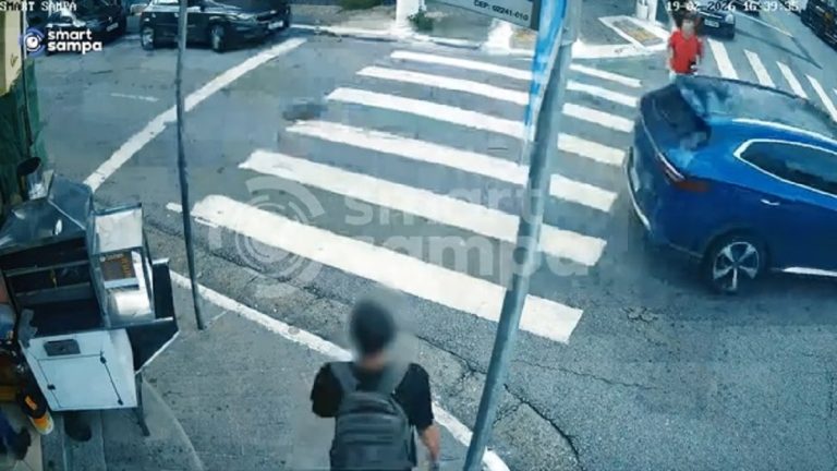 Smart Sampa flagra e GCM prende homem condenado a 11 anos de prisão. Imagem: Smart Sampa Reprodução