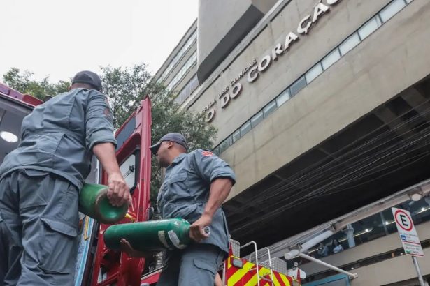 Incêndio em hospital: paciente grave morre na transferência. Imagem: Paulo Pinto/Agência Brasil