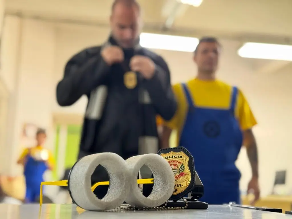 'Minions' recuperam ceulares e prendem criminosos no Carnaval. Imagem: Governo de SP