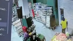 Supermercado em SP é alvo de ladrões e 8 viram reféns. Imagem: Reprodução