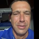 Tenente-Coronel Neto, marido de Gisele, fez vídeo com arma na cabeça. Imagem: Reprodução