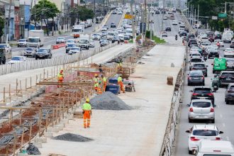 Canteiro de obras: SP tem 1.748 projetos em andamento, diz prefeitura. Imagem: prefeitura de SP