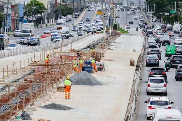 Canteiro de obras: SP tem 1.748 projetos em andamento, diz prefeitura. Imagem: prefeitura de SP