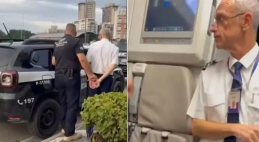 Piloto de avião é preso em operação contra @bus0 de menores. Imagem: Reprodução