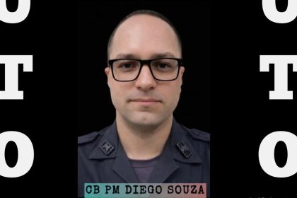 Adeus Diego, 39 anos; quem era o cabo da PM morto em acidente. Imagem: Reprodução