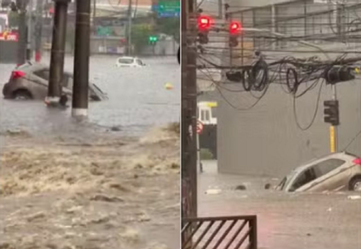 'Fiquei entre a vida e a morte', diz Larissa após enchente. Imagem: Reprodução 'Fiquei entre a vida e a morte', diz Larissa após enchente. Imagem: Reprodução