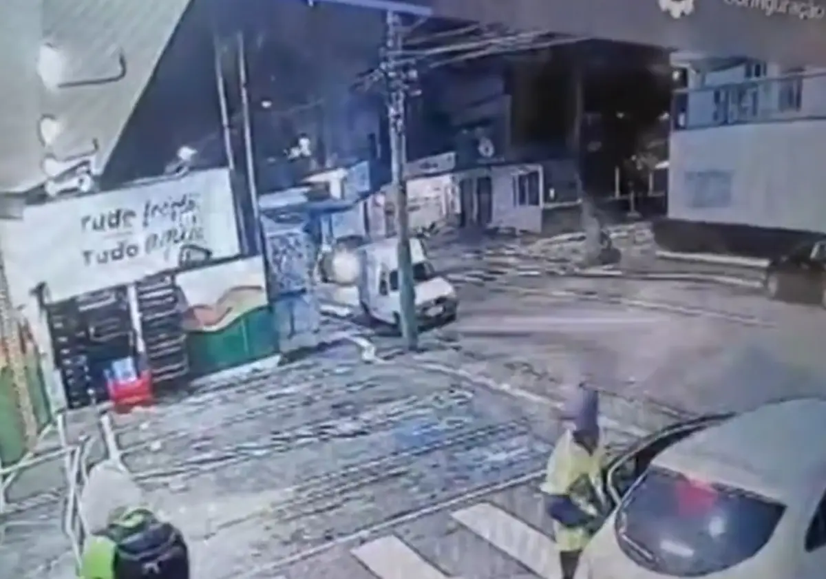 Supermercado em SP é alvo de ladrões e 8 viram reféns. Imagem: Reprodução Supermercado em SP é alvo de ladrões e 8 viram reféns. Imagem: Reprodução