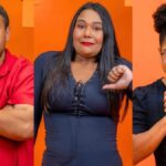 BBB 26: quem será eliminado? Babu Santana, Chaiany ou Milena 10 Quem serão os próximos eliminados do BBB 26. Imagem: Reprodução Globo