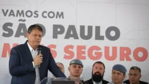 Caso Gisele: veja o que disse o governador Tarcísio de Freitas. Imagem: Pablo Jacob/Governo de SP