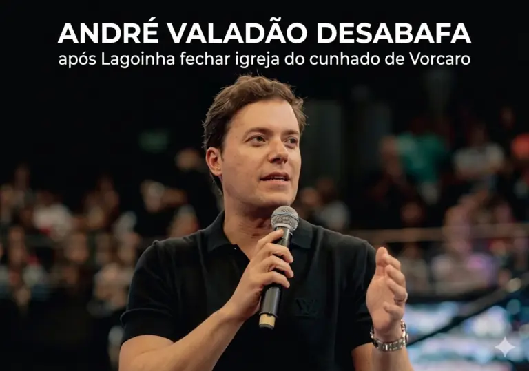 André Valadão fecha igreja e alega traição no escândalo do Banco Master