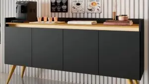 Aparador para cantinho do café: o segredo para transformar qualquer canto da casa. Imagem: Creative Commons