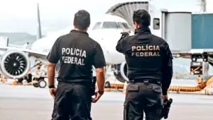 Homem invade área proibida no aeroporto de Congonhas e é preso. Imagem: Divulgação PF
