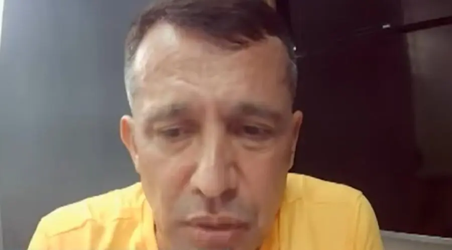 ‘Falo com Deus’, diz tenente-coronel Geraldo Neto após morte de Gisele. Imagem: Reprodução