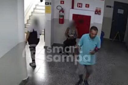 Foragido de 'saidinha' de fim de ano é flagrado e preso em SP. Imagem: Reprodução Smart Sampa