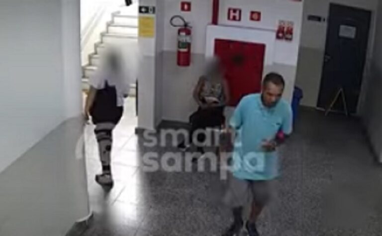 Foragido de 'saidinha' de fim de ano é flagrado e preso em SP. Imagem: Reprodução Smart Sampa