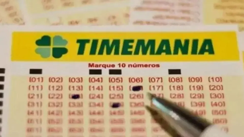 Timemania 2394 premia quatro apostas com R$ 58 mil cada. Imagem: Arquivo Agência Brasil